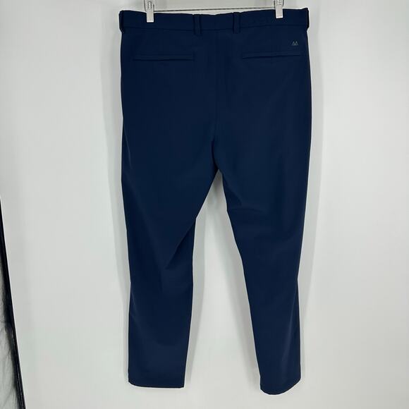Mizzen Main Helmsman Pants Mens 36x30 Blue Performance Athletic Tapered Stretch - Picture 8 of 12